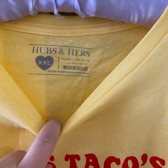 THIS TACO’S OFF THE MARKET YELLOW T-SHIRT - Picture 6 of 6